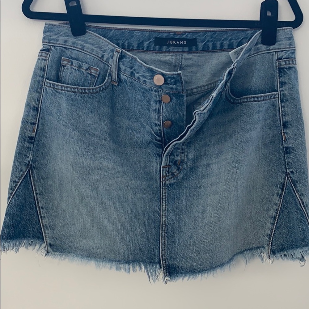 J brand jean skirt